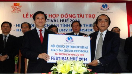 Festival Internacional de Hue 2014 recibe apoyo de empresas